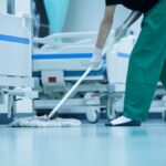healthcare facility cleaning service