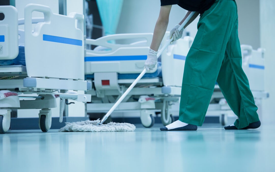healthcare facility cleaning service